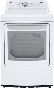 Photo 1 of LG 7.3-cu ft Electric Dryer (White) ENERGY STAR
