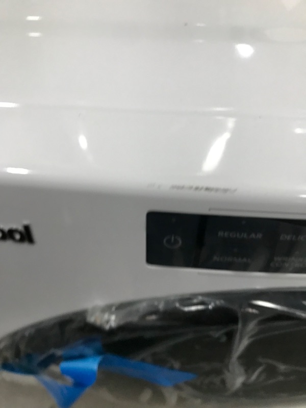 Photo 6 of Whirlpool 7.4-cu ft Stackable Electric Dryer (White) ENERGY STAR
