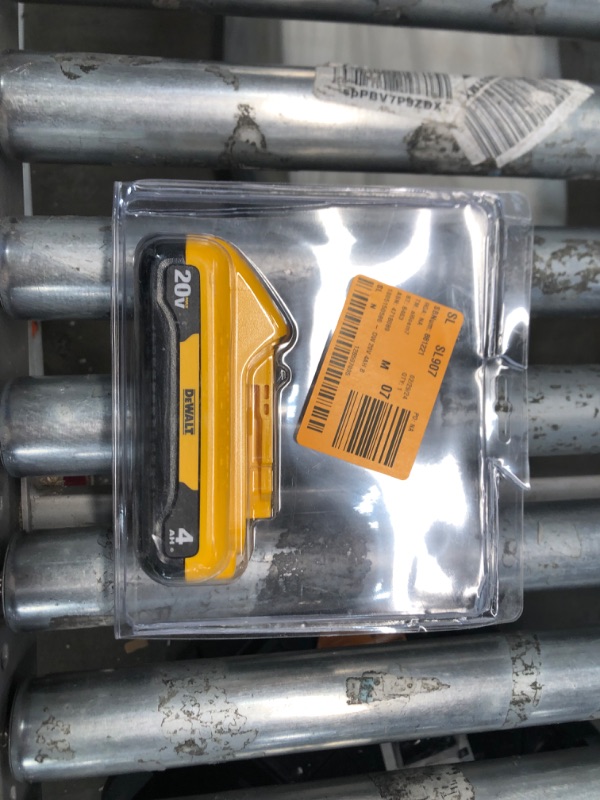 Photo 1 of **SEE CLERK NOTES** DEWALT DCB240 20V Lithium-ion Battery
