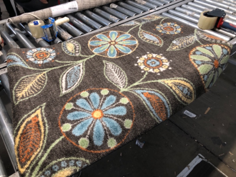 Photo 1 of 30" x 48" Floral Design Rug