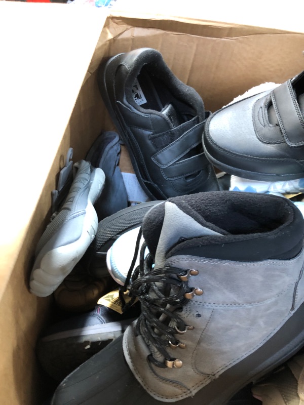 Photo 3 of Box of Assorted Men's, Women's, and Children's New/Used Shoes  ***NO RETURNS ALLOWED***   