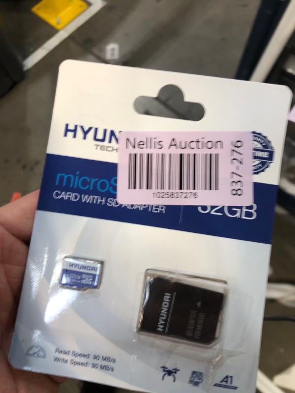 Photo 2 of Hyundai - 32GB Micro SD Card - Fast, High Speed for - Nintendo Switch - Phone - Tablets - Laptop - Camera and More - UHS-1, 95MB/s, U3, 4K, Ultra HD, A1, V30 (MicroSDXC) - SDC32GU3