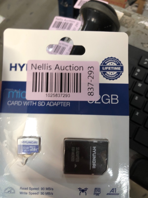 Photo 2 of Hyundai 32GB MicroSDHC UHS-I Memory Card With Adapter, 90MB/S (U3), UHD, A1, V30 - Up To 30MB/S Write Speeds For Fast Shooting. Full UHD Ready With UHS Speed Class 3 (U3) And Video Speed Class 30 (V30). Rated A1 For Faster Loading And In App Performa SDC3