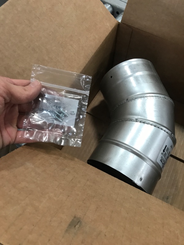 Photo 2 of 3 in. x 5 in. Stainless Steel Concentric Venting 45-Degree Elbow for Indoor Tankless Gas Water Heater Installations