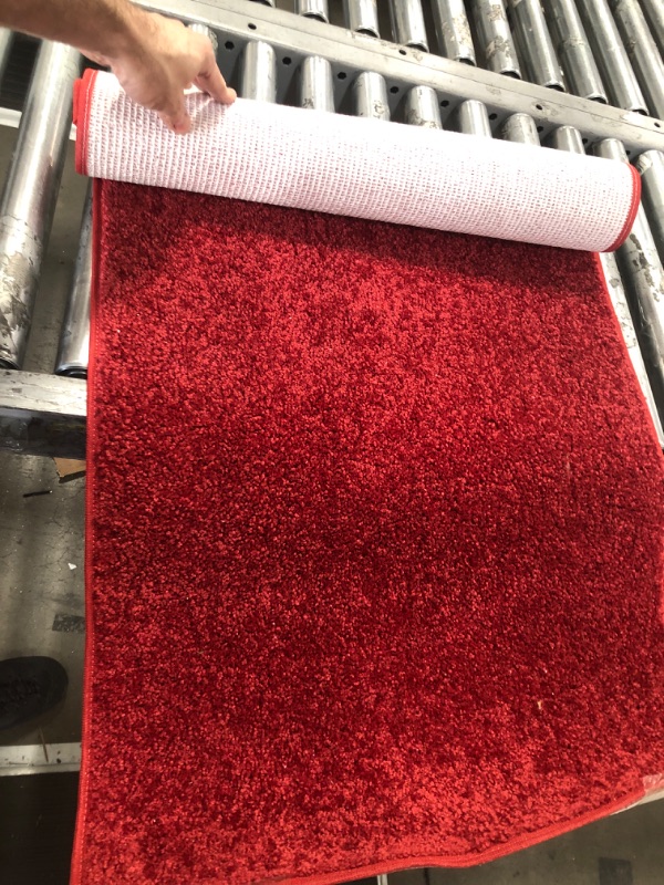 Photo 1 of 2' x 4' Red Rug Runner