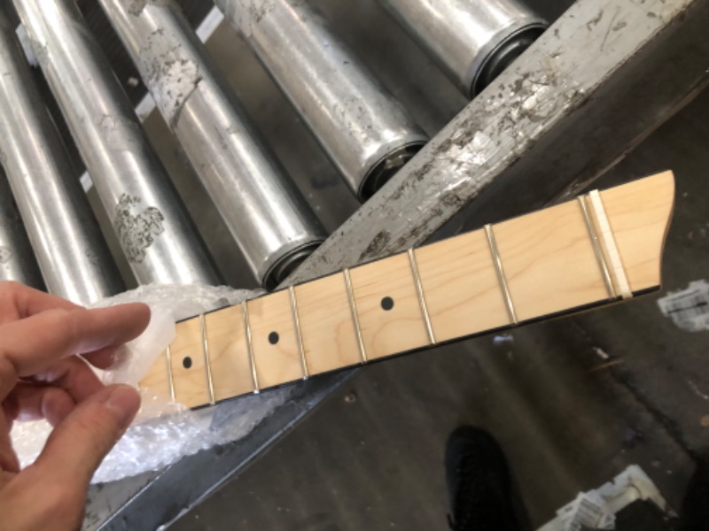 Photo 3 of 24 Fret Headless Guitar Neck,Canadian Maple for 6-string Travel Guitars