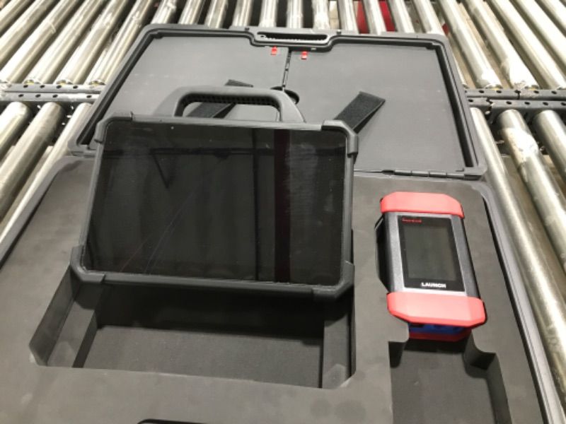 Photo 2 of **LOCKED BY PREVIOUS OWNER, NEEDS NEW REGISTRATION**  LAUNCH X431 PAD VII Elite, 2023 J2534 Reprogramming Tool, Topology Map Intelligent Diagnostic Scanner, ECU Coding, 2 Years Free Update, Upgraded of X431 PAD3/ V+, 60+ Services, Bi-Directional Control