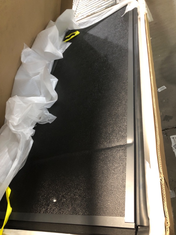 Photo 2 of ***USED - DAMAGED - SEE COMMENTS***
Xcover Low Profile Hard Folding Truck Bed Tonneau Cover, Compatible with 2014-2018 Chevy Silverado/GMC Sierra 1500 Pickup 5.8 Ft Fleetside Bed