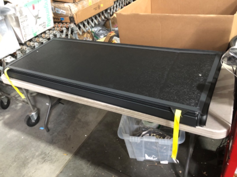 Photo 4 of ***USED - DAMAGED - SEE COMMENTS***
Xcover Low Profile Hard Folding Truck Bed Tonneau Cover, Compatible with 2014-2018 Chevy Silverado/GMC Sierra 1500 Pickup 5.8 Ft Fleetside Bed