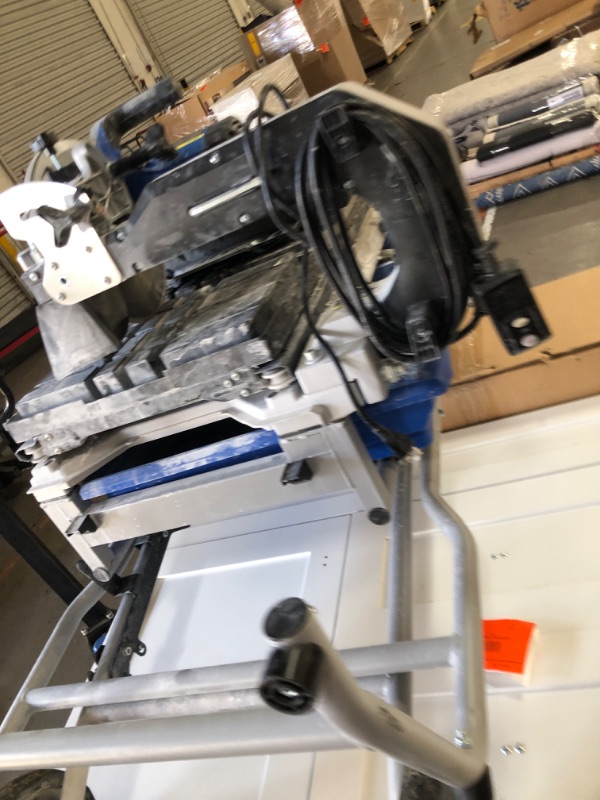Photo 1 of ***parts only***Kobalt 15-Amp 10-in-Blade Corded Wet Sliding Table Tile Saw with Stand