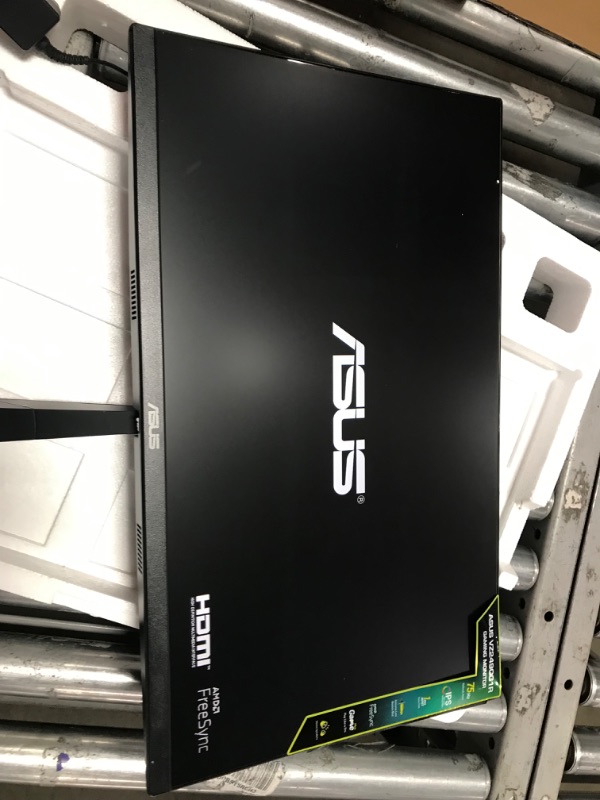 Photo 3 of ASUS 23.8” 1080P Gaming Monitor (VZ249QG1R) - Full HD, IPS, 75Hz, 1ms, Extreme Low Motion Blur, Speakers, FreeSync, Eye Care, VESA Mountable, Ultra-Slim, DisplayPort, HDMI, Tilt,Black
