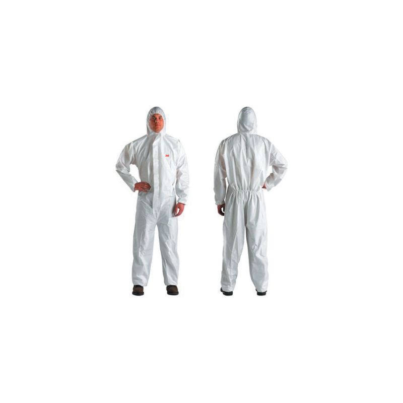 Photo 1 of Bundle of 2, 3m Coveralls 2XL Wht Non-Porous Film Lam 4510-XXL
