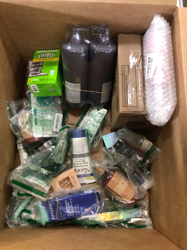 Photo 1 of **SEE PHOTOS**ASSORTED BUNDLE OF HOME GOODS AND BEAUTY/SKIN CARE ITEMS, 21 ITEMS