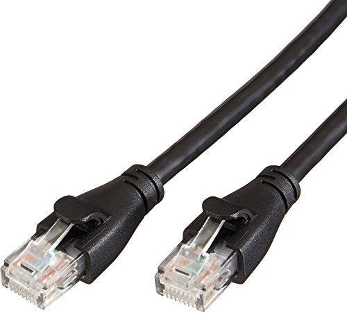 Photo 1 of Amazon Basics RJ45 Cat-6 Ethernet Patch Internet Cable - 25 Foot (7.6 Meters) 25 Foot 1-Pack Cable