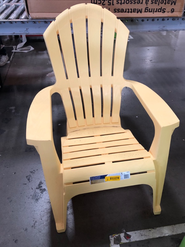 Photo 3 of **SEE NOTES**Adams Yellow Adirondack Chair