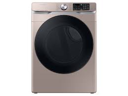 Photo 1 of 7.5 cu. ft. Smart Electric Dryer with Steam Sanitize+ in Champagne
