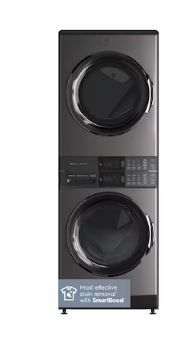 Photo 1 of Electrolux SmartBoost Premix Electric Stacked Laundry Center with 4.5-cu ft Washer and 8-cu ft Dryer (ENERGY STAR)

