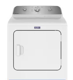 Photo 1 of Maytag 7-cu ft Electric Dryer (White)
