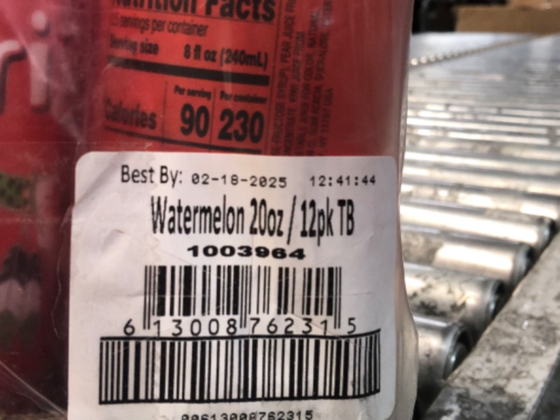 Photo 3 of **SEE NOTES**AriZona Watermelon Fruit Juice Cocktail, 20 Fl Oz (Pack of 12) Watermelon 20 Fl Oz (Pack of 12) 