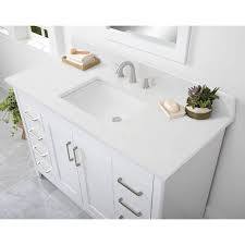 Photo 1 of ***SEE NOTES*** Home Decorators Collection
49 in. W x 22 in. D Quartz Vanity Top in Snow Orchid with White Ceramic Rectangular Single Sink