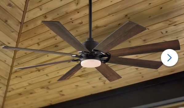 Photo 1 of ***USED - LIKELY MISSING PARTS - UNABLE TO VERIFY FUNCTIONALITY***
Harbor Breeze Talamore 60-in Matte Black Indoor/Outdoor Downrod or Flush Mount Ceiling Fan with Light and Remote (8-Blade)