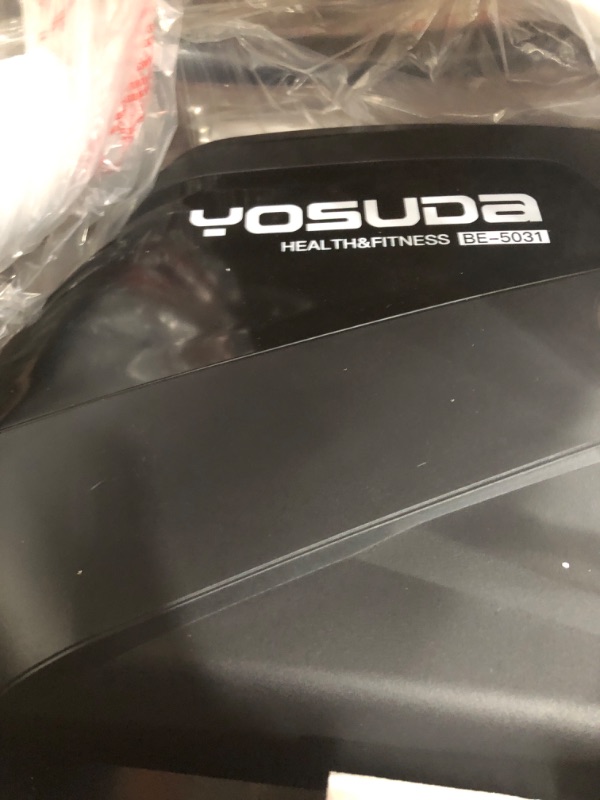 Photo 3 of YOSUDA Pro Cardio Climber Stepping Elliptical Machine, 3 in 1 Elliptical, Total Body Fitness Cross Trainer with Hyper-Quiet Magnetic Drive System, 16 Resistance Levels, LCD Monitor & iPad Mount Classic Elliptical