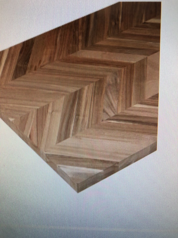 Photo 1 of allen + roth 48-in x 25-in x 1.5-in Natural Straight Butcher Block Acacia Countertop
