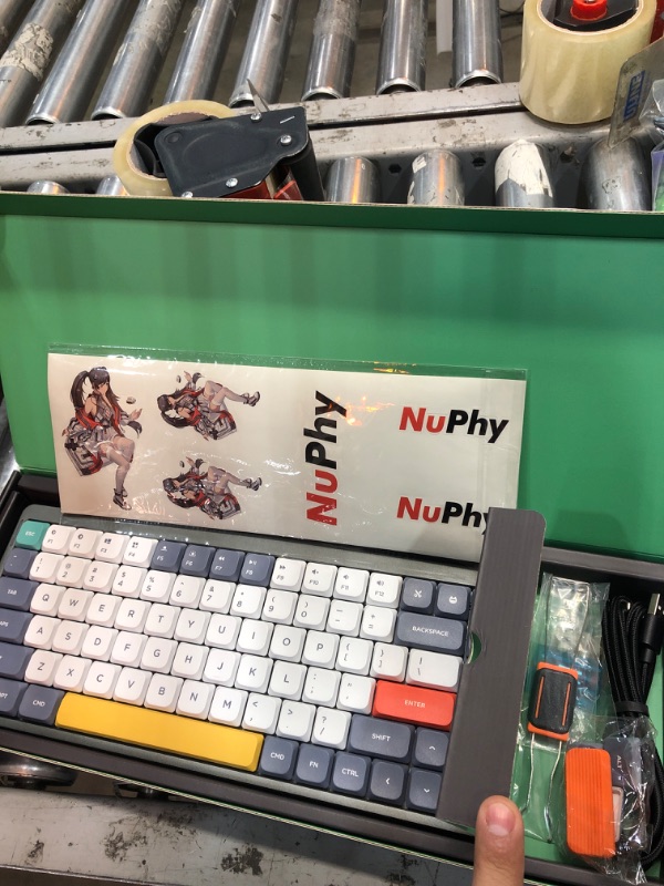 Photo 3 of nuphy Air75 Mechanical Keyboard, 75% Low Profile Wireless Keyboard,