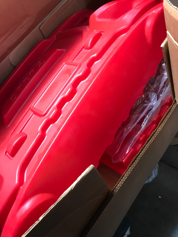 Photo 2 of ***BOX 2 OF 3***Step2 Turbocharged Truck Bed, Red, Twin