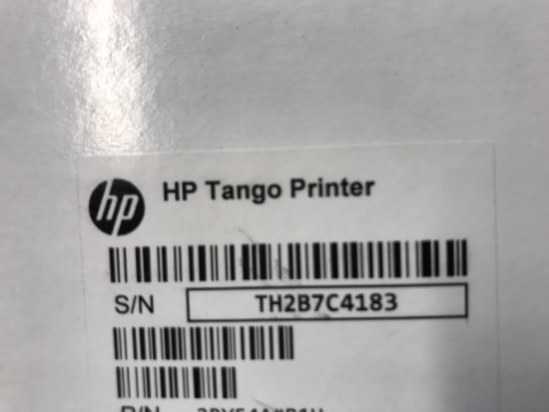 Photo 3 of HP - Tango Wireless Instant Ink Ready Inkjet Printer - Wisp Gray