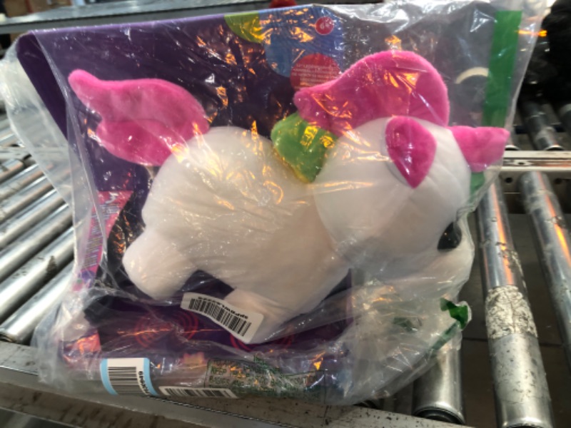 Photo 2 of Adopt Me! Neon Unicorn 12-Inch Light-Up Plush - Soft and Cuddly - Three Light-Up Modes - Directly from The #1 Game, Toys for Kids - Ages 6+