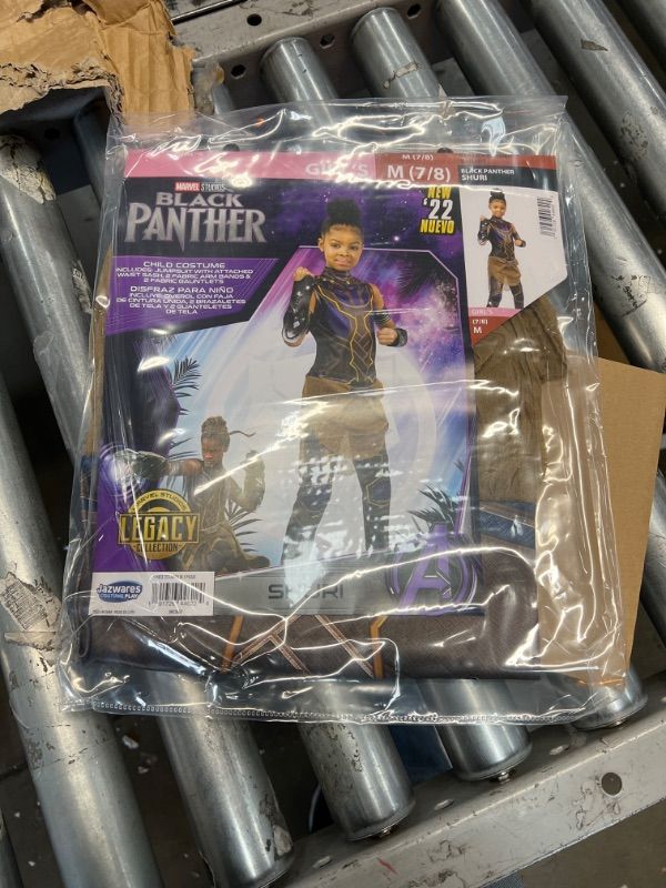 Photo 2 of Marvel’s Shuri Girl S Size Medium Halloween Costume Ages 8+ Pack of 3
