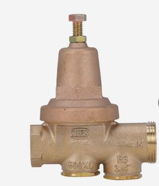 Photo 1 of (PARTS ONLY/ NO REFUNDS) Zurn Wilkins Model 600XL Bronze 3/4-in Fnpt Pressure Reducing Valve
