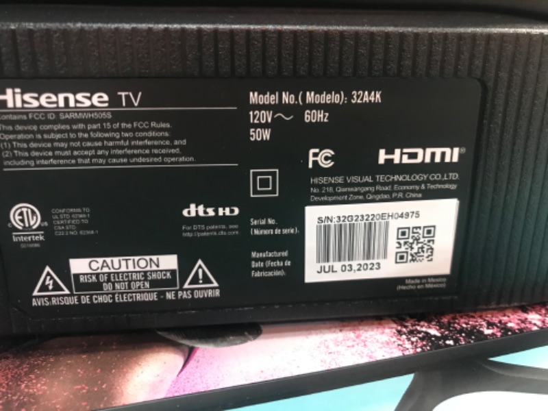 Photo 3 of Hisense 32-Inch Class A4 Series FHD 1080p Google Smart TV (32A4K, 2023 Model) - DTS Virtual: X, Game & Sports Modes, Chromecast Built-in, Alexa Compatibility