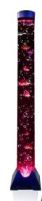 Photo 1 of 4FT LED Bubble Tube Floor Lamp Extra Large Aquarium Lamp with 10 Fish and Remote Control 20 Light Changes Tall Water Tower Tank Night Light for Bedroom Office Gift for Kids Men Women