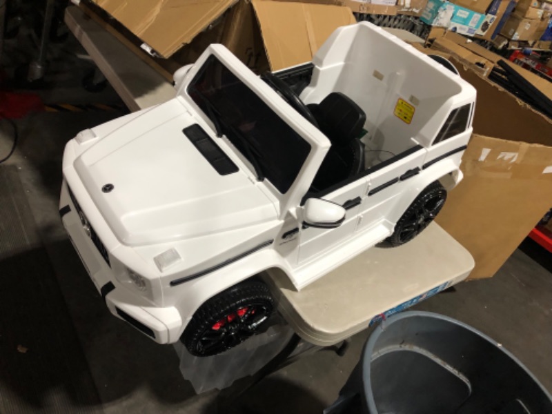 Photo 4 of ***USED - UNABLE TO TEST - LIKELY MISSING PARTS***
GAOMON 12V Kids Ride on Car, Licensed Mercedes Benz G63 Electric Car w/Remote Control