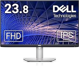 Photo 1 of Dell S2421HS Full HD 1920 x 1080, 24-Inch 1080p LED, 75Hz, Desktop Monitor with Adjustable Stand, 4ms Grey-to-Grey Response Time, AMD FreeSync, IPS Technology, HDMI, DisplayPort, Silver, 24.0" FHD
