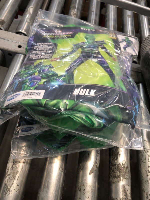Photo 1 of 2 pack- Marvel Hulk Mech Strike Halloween Costumes Size Small. Ages 8+
