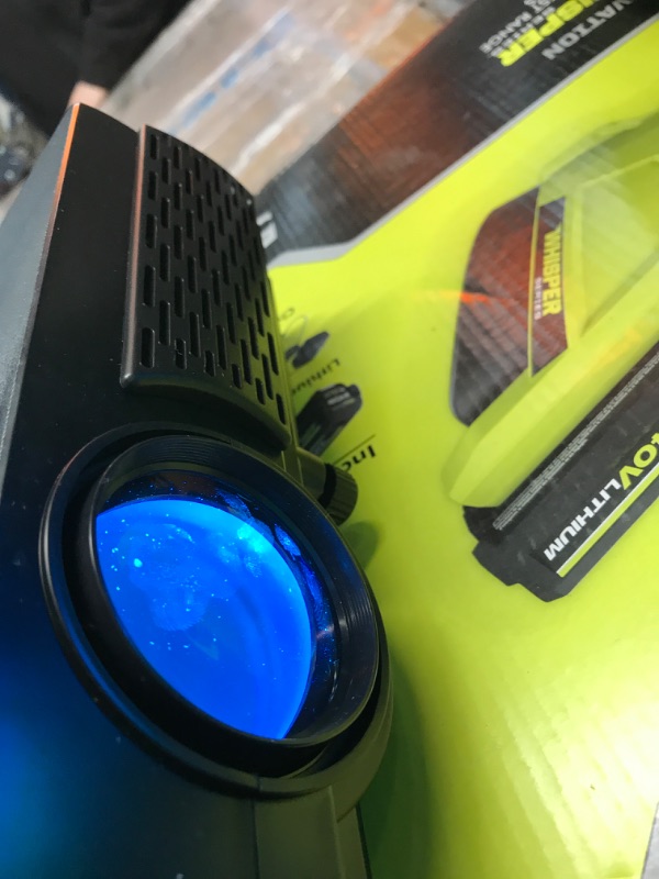 Photo 1 of PJ300VP LED Projector with Bluetooth, Screen Included