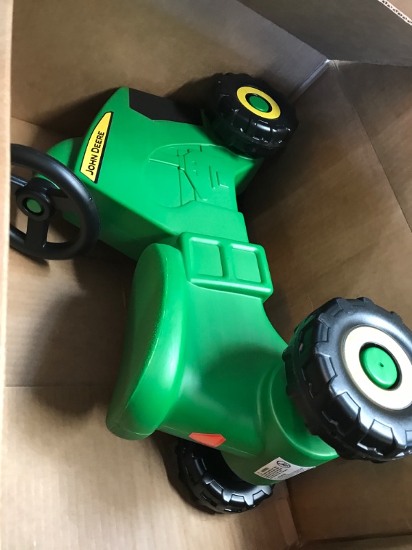 Photo 2 of John Deere Ride On Toys Sit 'N Scoot Activity Tractor for Kids Aged 18 Months to 3 Years, Green