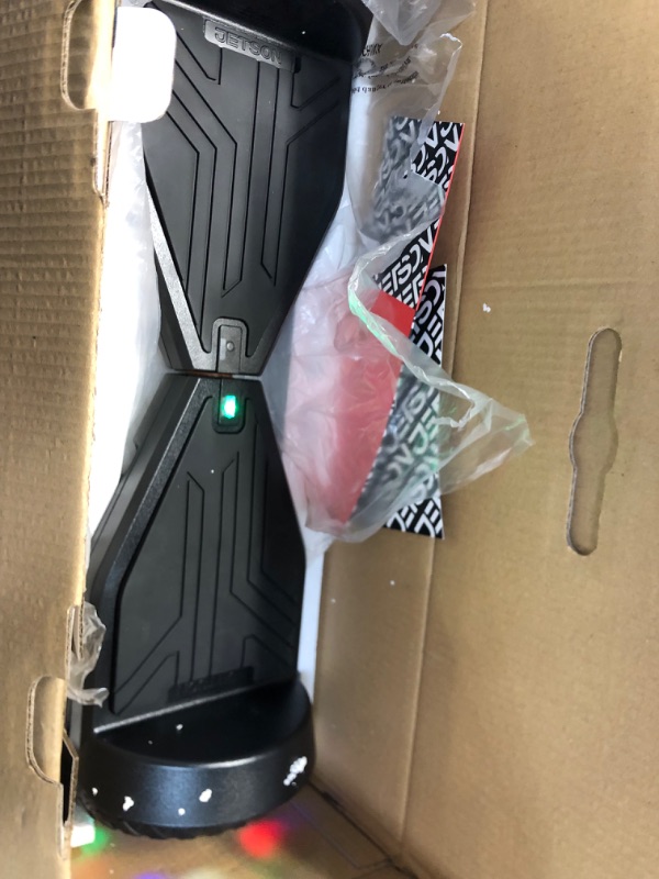 Photo 2 of ***missing charger*****Jetson Hoverboard with LED lights Onyx