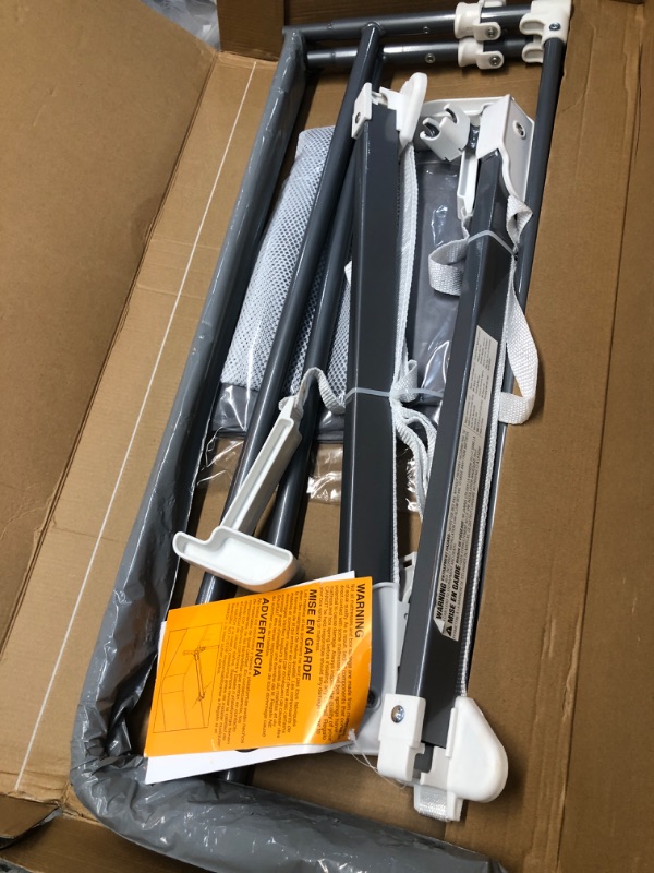 Photo 1 of * used * see images * 
Regalo Hideaway 54-Inch Extra Long Bedrail, with Reinforced Anchor Safety System 54 Inch Gray