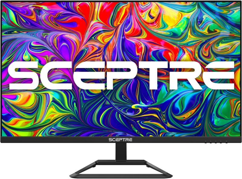 Photo 1 of ***DAMAGED - SEE COMMENTS***
SCEPTRE 32-inch IPS 4K UHD 3840 x 2160 Monitor DisplayPort x2 HDMI x2 99% sRGB Build-in Speakers, Machine Black 2024 (U325W-UPT)