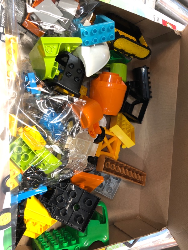 Photo 2 of *****missing legos****LEGO DUPLO Town Bulldozer Construction Vehicle Toy Set 10990, Early Development and Activity Toys, Big Bricks for Small Hands, Pretend Play Learning Toy, Gift for Toddlers Boys Girls Age 2+ Years Old Standard Packaging