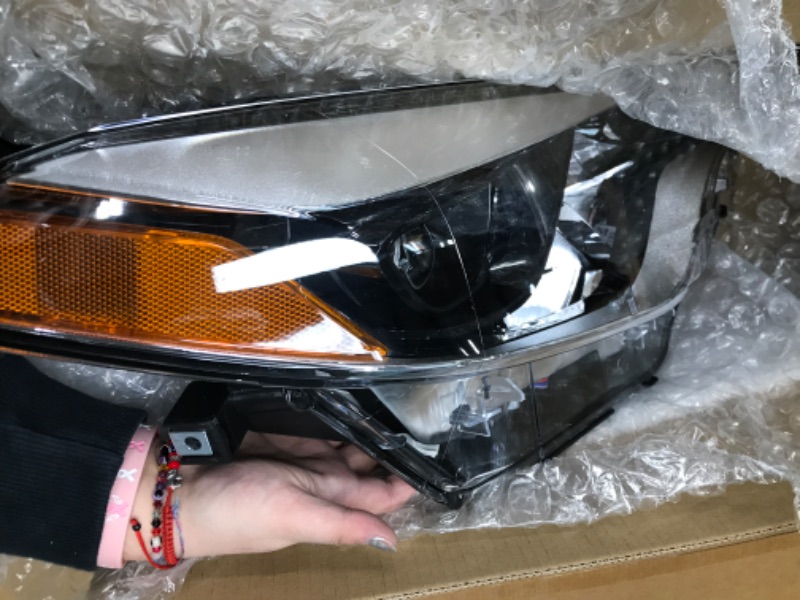 Photo 2 of LABLT Halogen Headlight Left and Right Side Assembly Replacement for 2014 2015 2016 Toyota Corolla Headlight Pair Driver and Passenger Headlamps