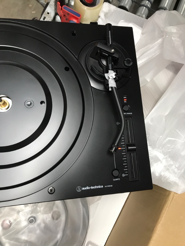 Photo 3 of Audio-Technica AT-LP120XUSB-BK Direct-Drive Turntable (Analog & USB), Fully Manual, Hi-Fi, 3 Speed, Convert Vinyl to Digital, Anti-Skate and Variable Pitch Control Black