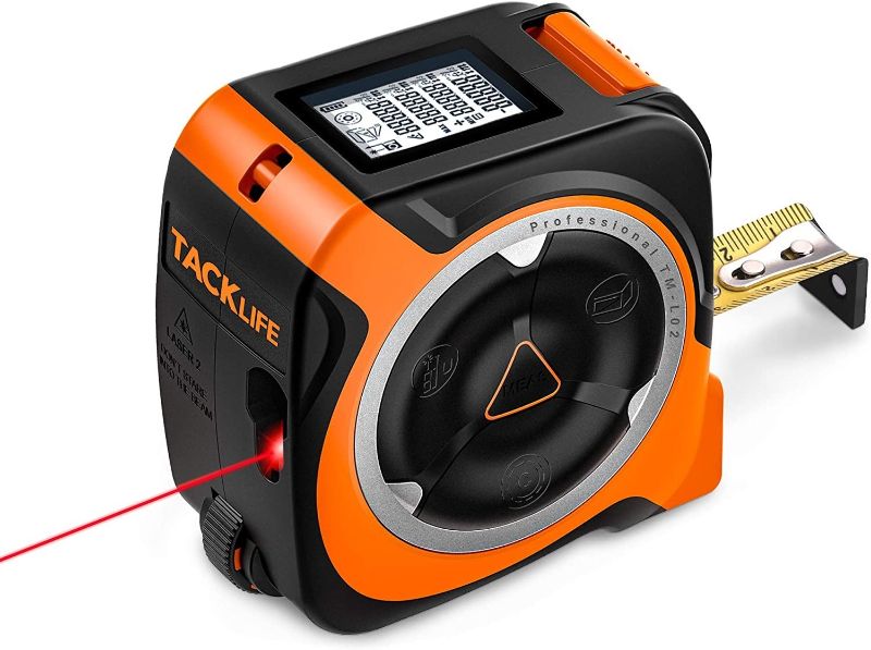 Photo 1 of  (3PK) TACKLIFE TM-L02 Laser-Massband (3-in-1, 40m Laser und 5m
