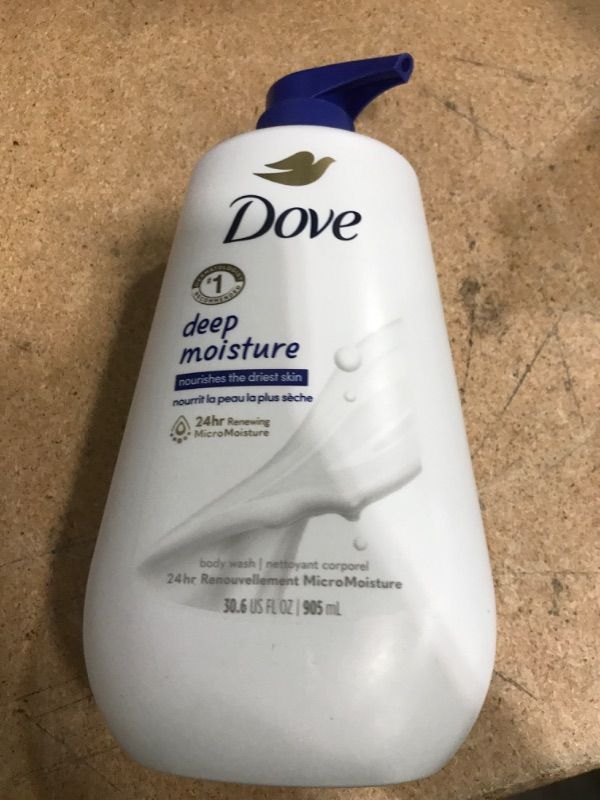 Photo 2 of Dove Beauty Deep Moisture Nourishes the Driest Skin Body Wash Pump - 30.6 fl oz