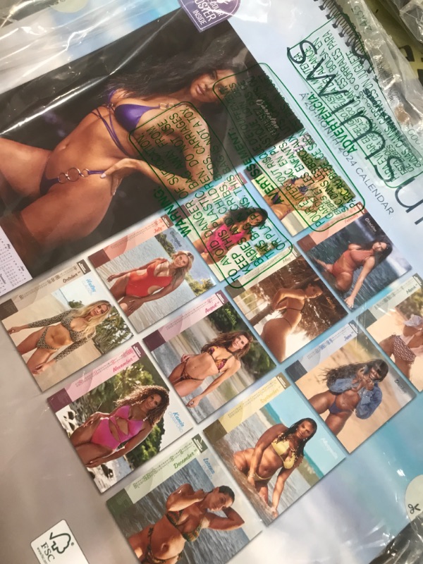 Photo 2 of 2024 Sports Illustrated Swimsuit Deluxe Wall Calendar