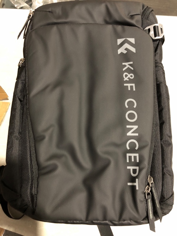 Photo 2 of * used * see all images * 
K&F Concept Camera bags Waterproof 25L Large Capacity Camera Case with Raincover Camera Case 